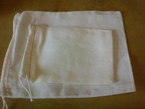 Drawstring Muslin Bag 3" x 5"
